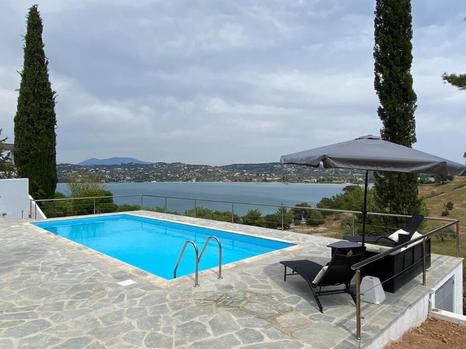 Retreat Villa By The Sea With Pool In Porto Cheli Buitenkant foto